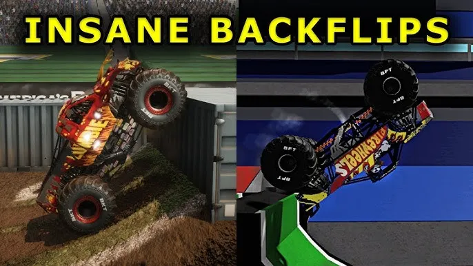 Vidéo : Backflip en Monster, le saut DIY qui fait tourner les têtes