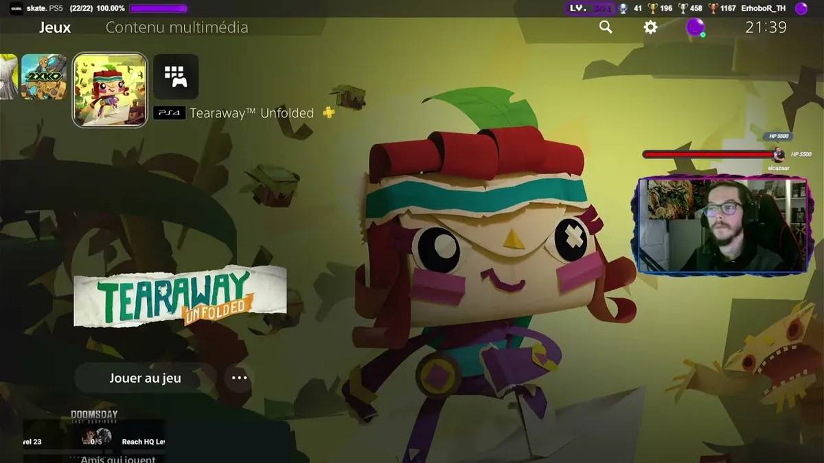 Completion Platine N°105, Tearaway Unfolded : le guide qui t'évite 10 heures de galère