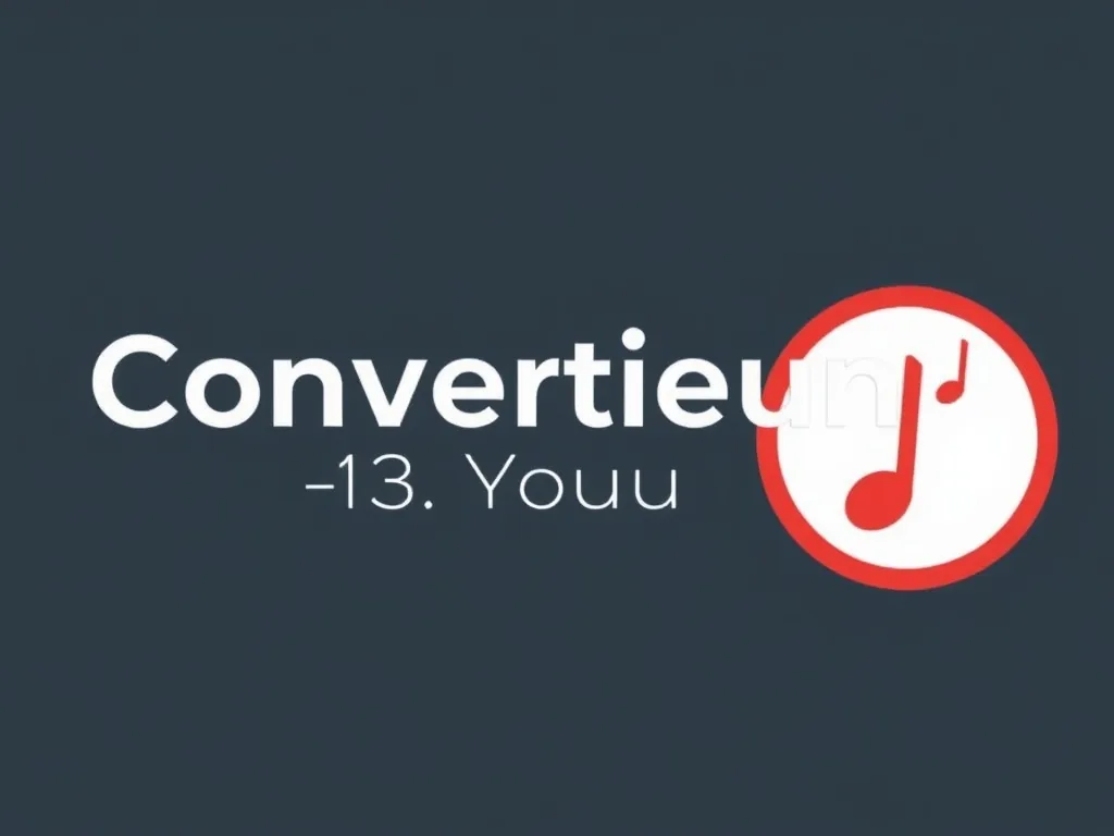 Interface de conversion Youzik: extraire le MP3 d'une vidéo YouTube en un clic