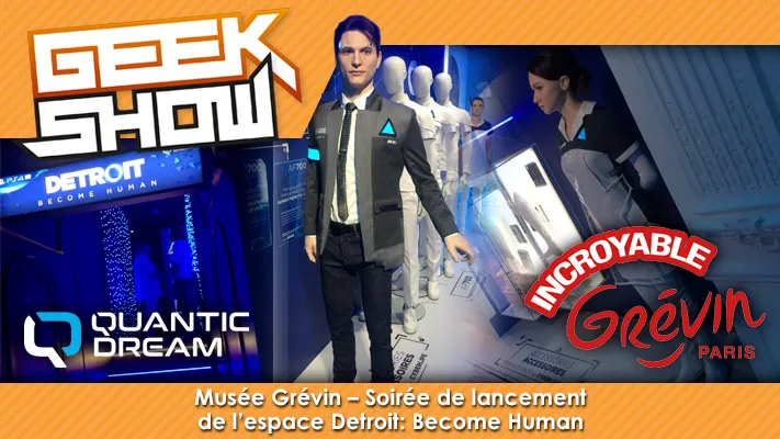 Soirée de lancement Detroit: Become Human, 120 personnes, 3 stations et un avant‑goût narratif