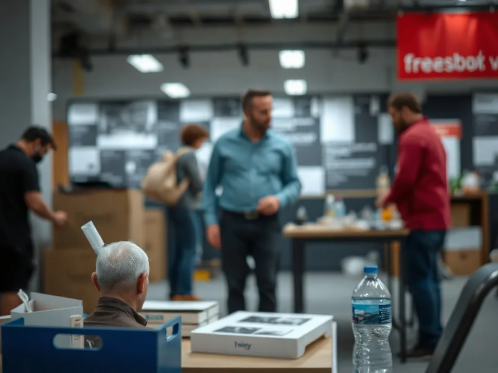 Écran de télé affichant le message d'association avec le serveur Freebox en cours, logo Free en fond, télécommande posée à côté.