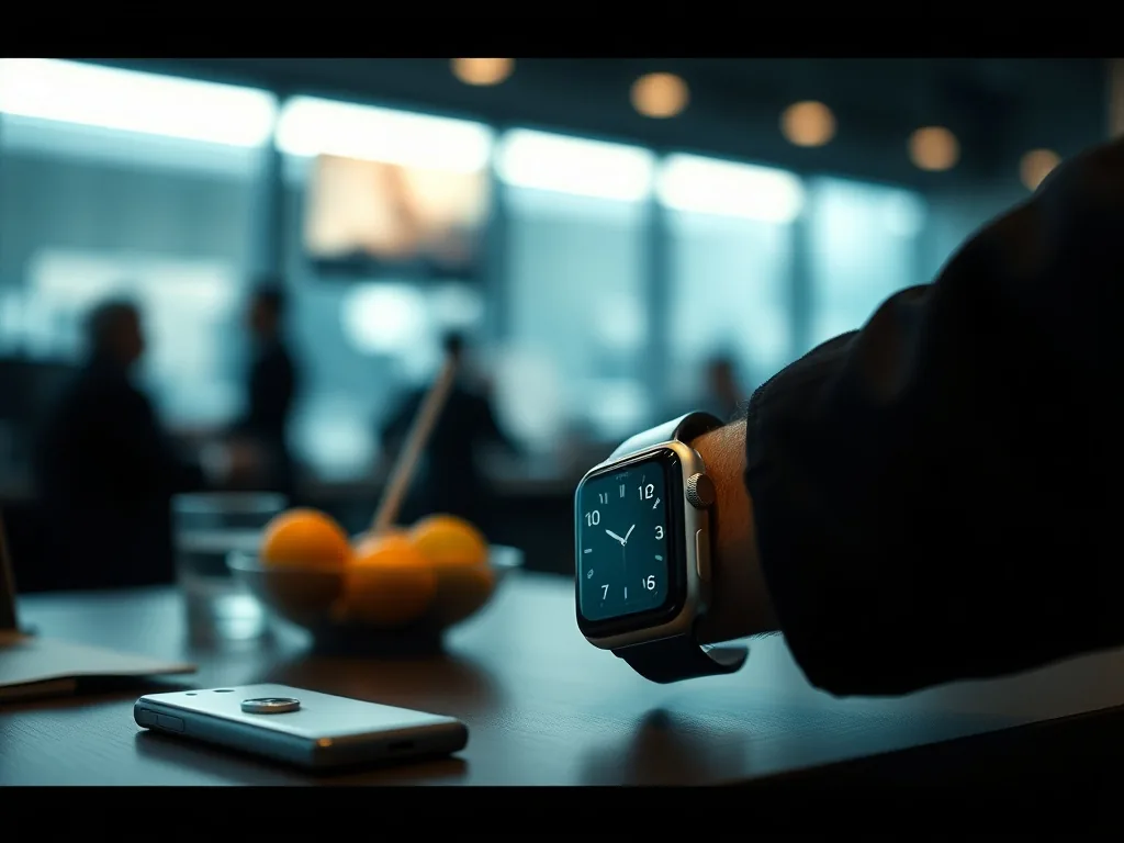 Plusieurs bracelets d'Apple Watch posés côte à côte: cuir, nylon tressé, acier inoxydable et silicone