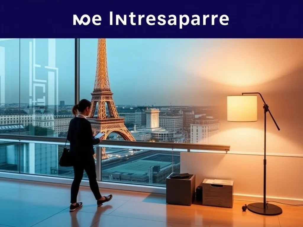 Un avatar de jeu vidéo navigue dans l'interface Intraparis pour son mail nomade
