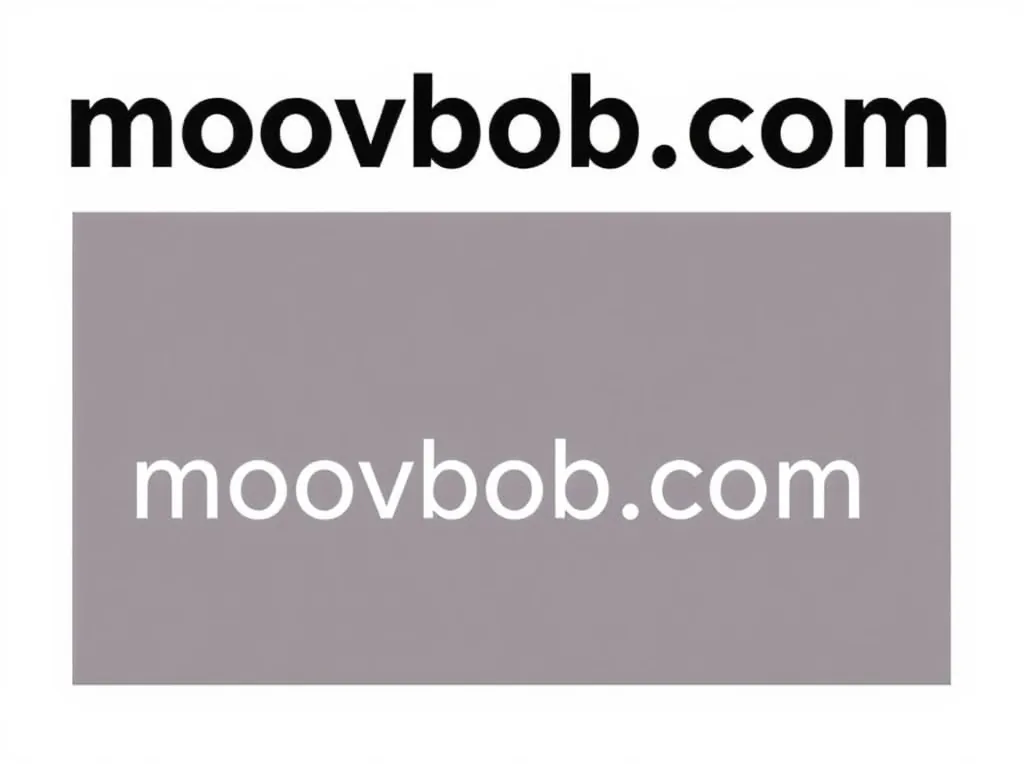 Un navigateur web ouvert sur Moovbob.com, une main de vieux briscard s'apprête à cliquer