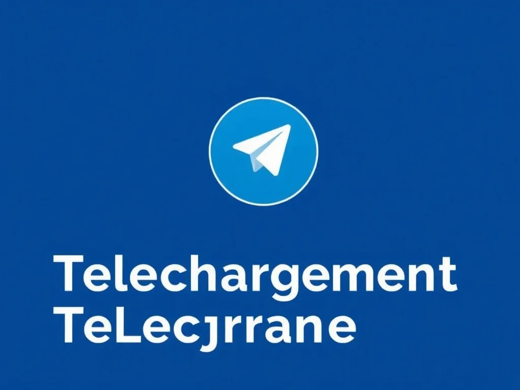 Téléphone affichant Telegram, l’ancienne adresse de téléchargement s’efface