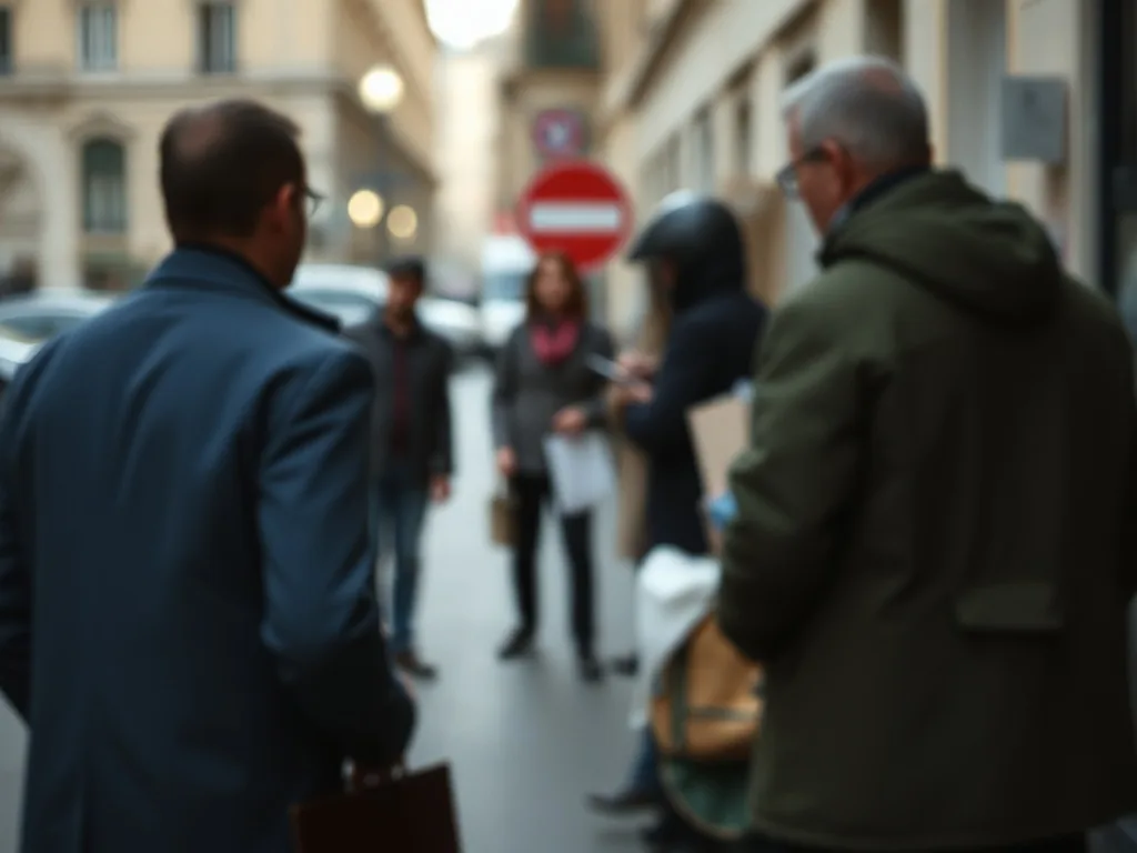 Smartphone affichant l'écran de connexion de l'application Mon Proxima pour la gestion de tutelle