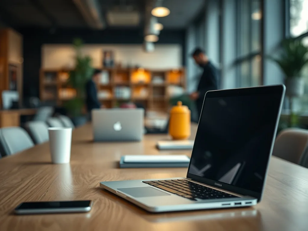 MacBook Pro M4 ouvert sur un bureau avec un écran Liquid Retina XDR affichant Final Cut Pro