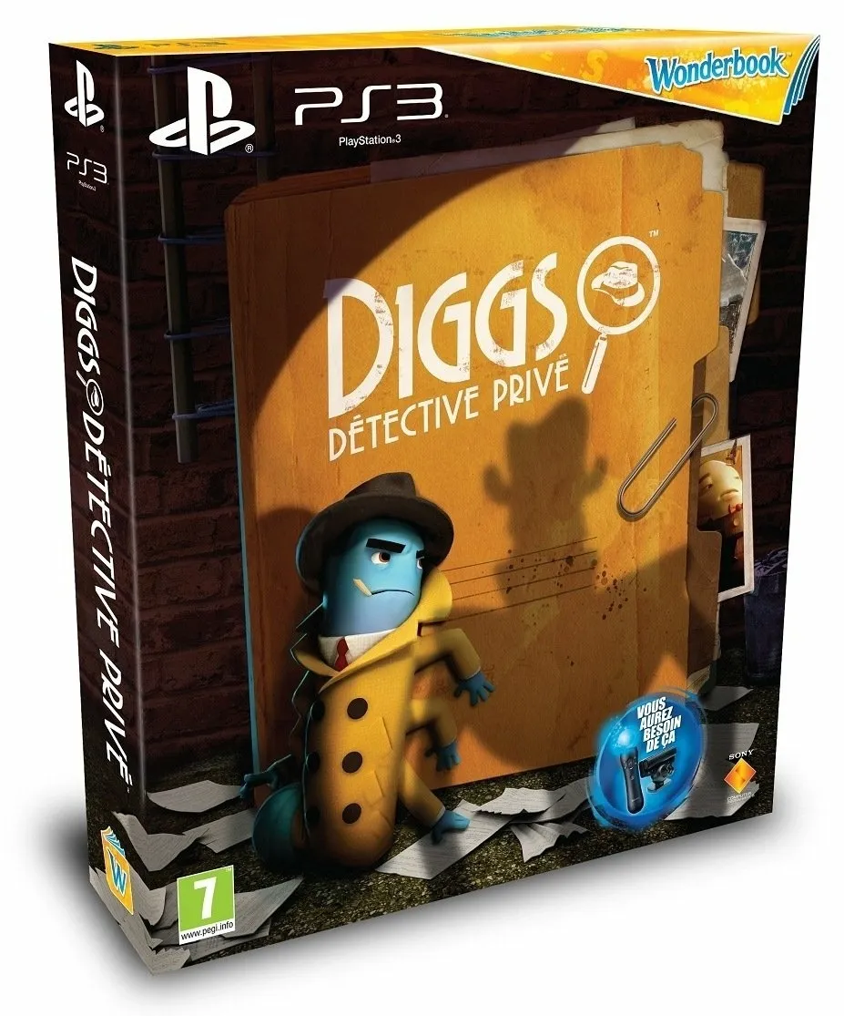[Test] Wonderbook, Diggs Nightcrawler : Détective Privé (PS3/Move) remis au propre