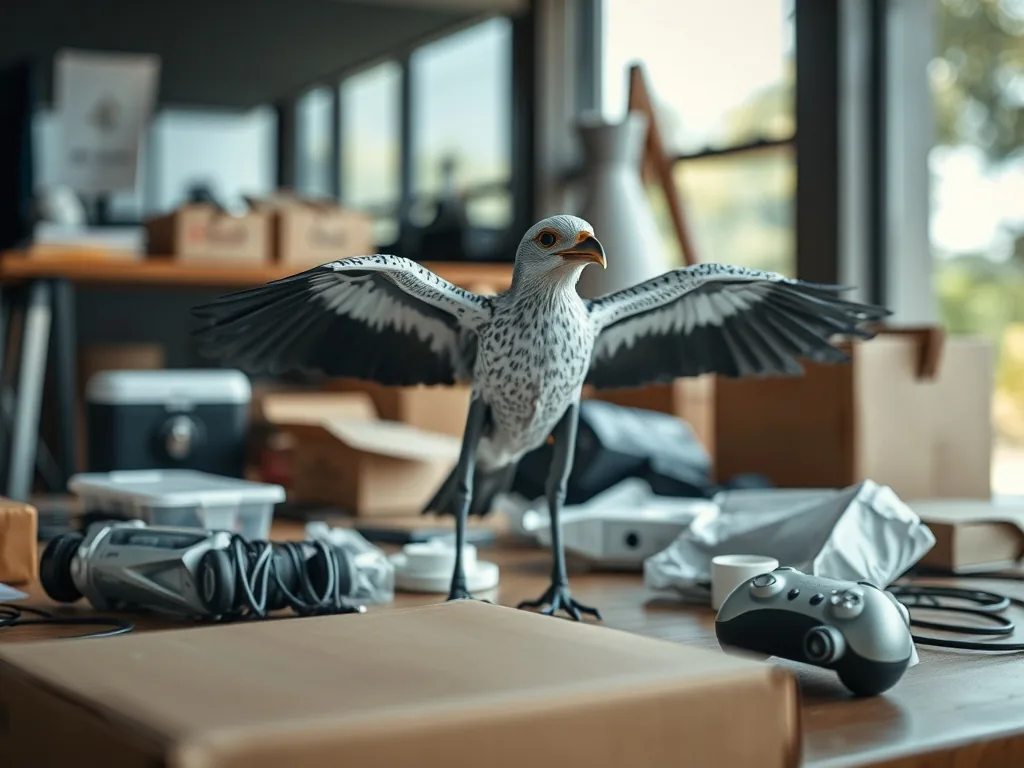 Unboxing : Bionic Bird, l'oiseau-drone qui fait le show