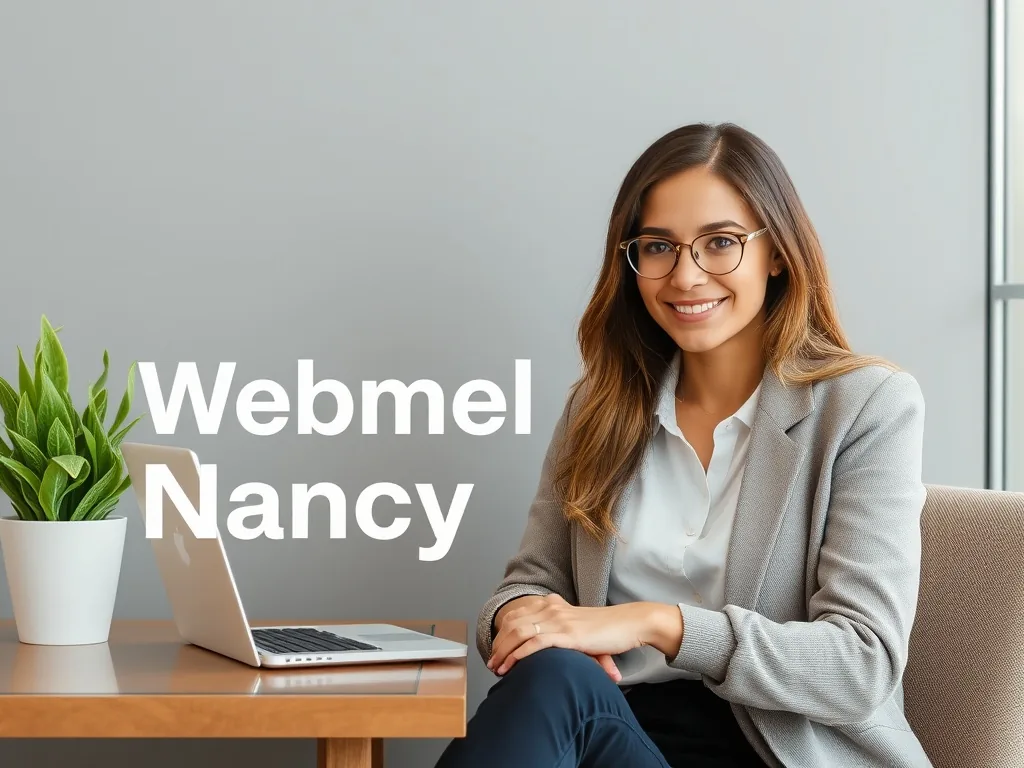 Un écran d'ordinateur affiche la messagerie Webmel Nancy, prête pour la rentrée