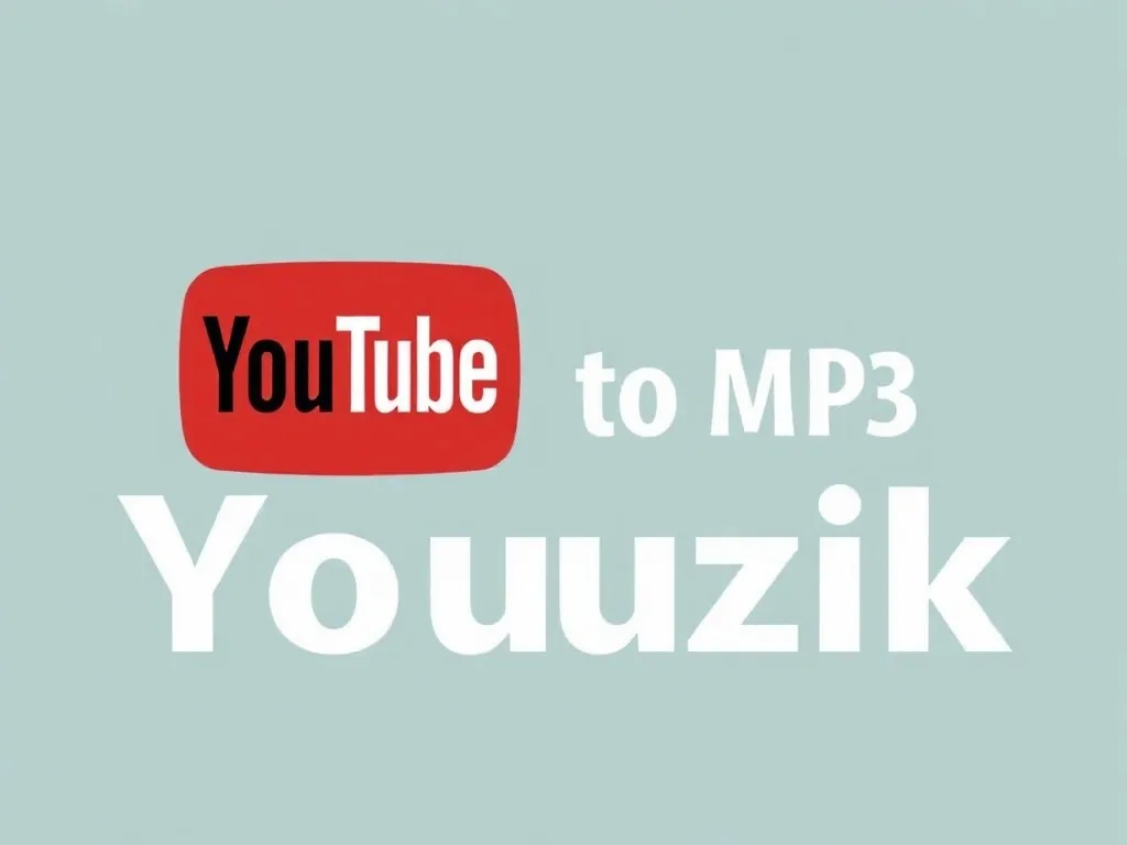 Interface du convertisseur YouTube to MP3 Youzik avec une vidéo de gameplay en fond